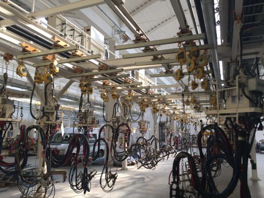 Elektroinstalace - svařovna