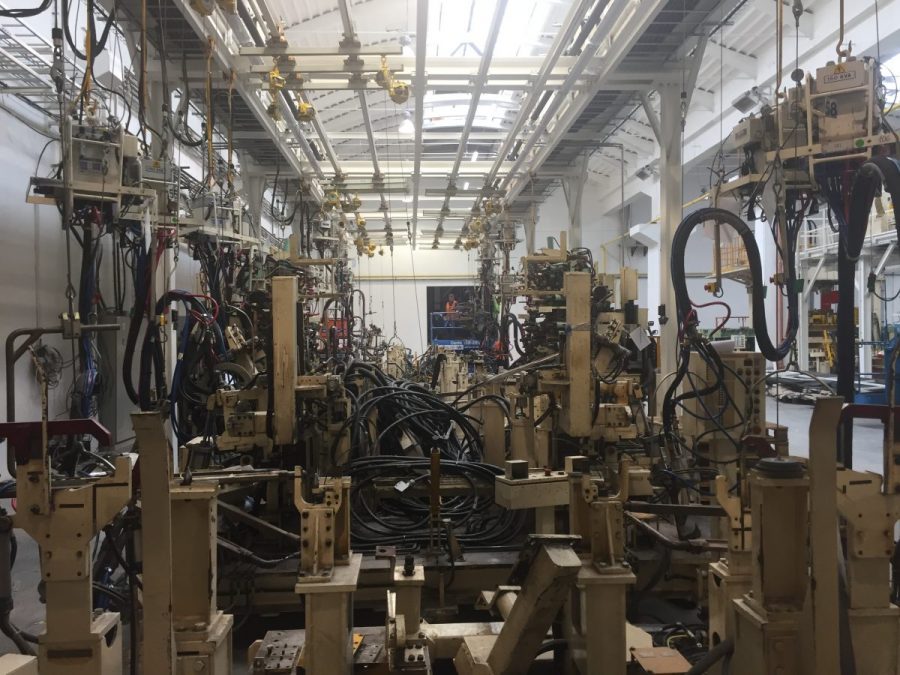 Elektroinstalace svařovny