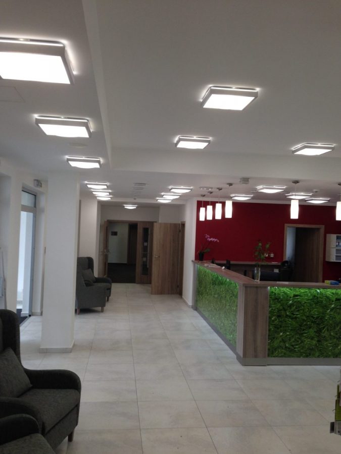 Instalace osvětlení - Hotel Kraskov