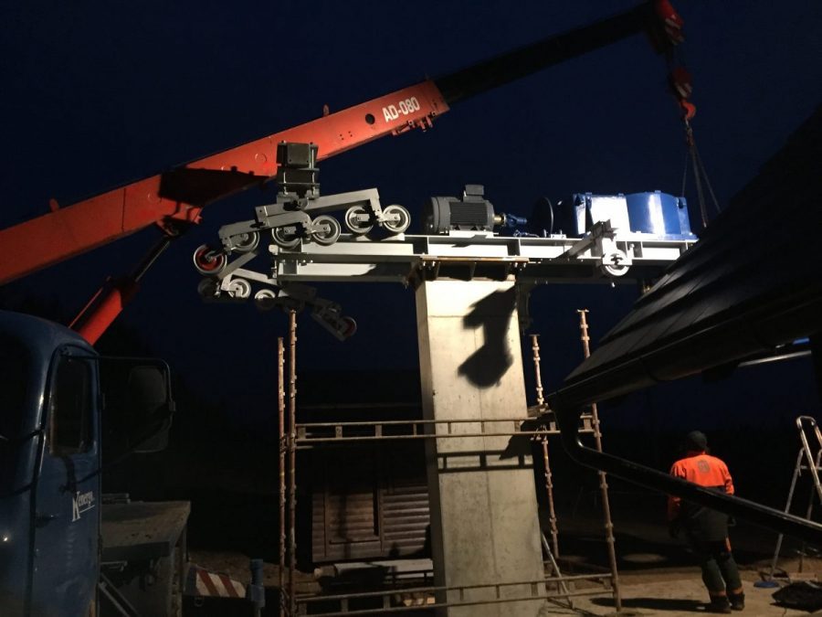 Elektroinstalace - lyžařský vlek