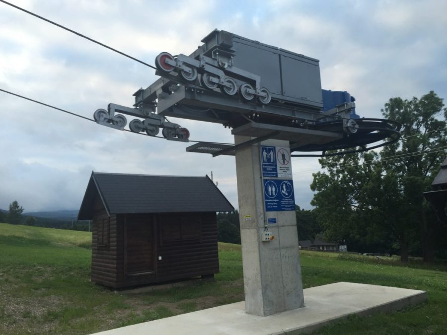 Elektroinstalace - lyžařský vlek