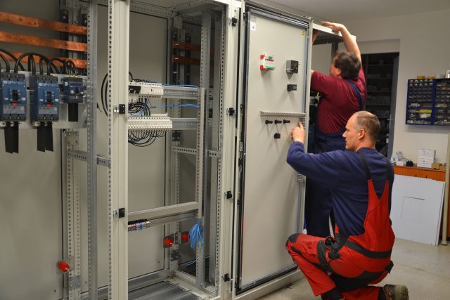 Výroba rozvaděče pro rozvodnu NN